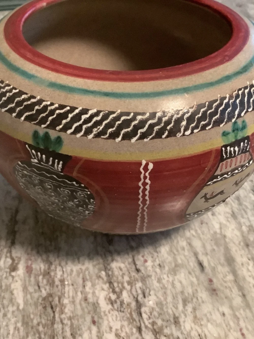 Navajo-style vase